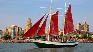 Sailing Buffalo Lake Erie